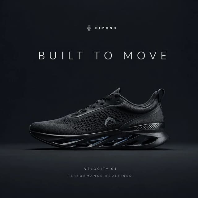 DIMOND Sportswear Campaign Poster