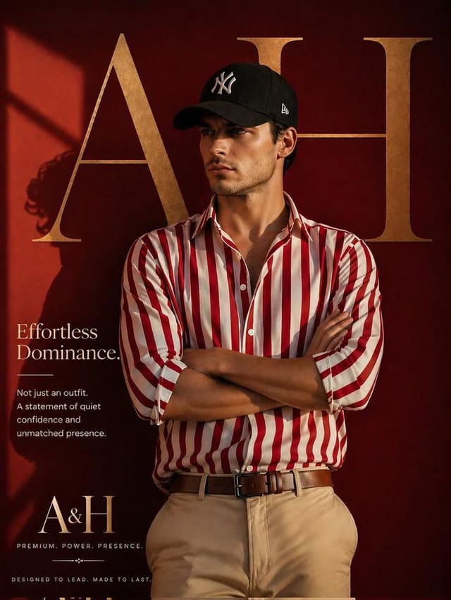 Luxury Fashion Advertisement Poster