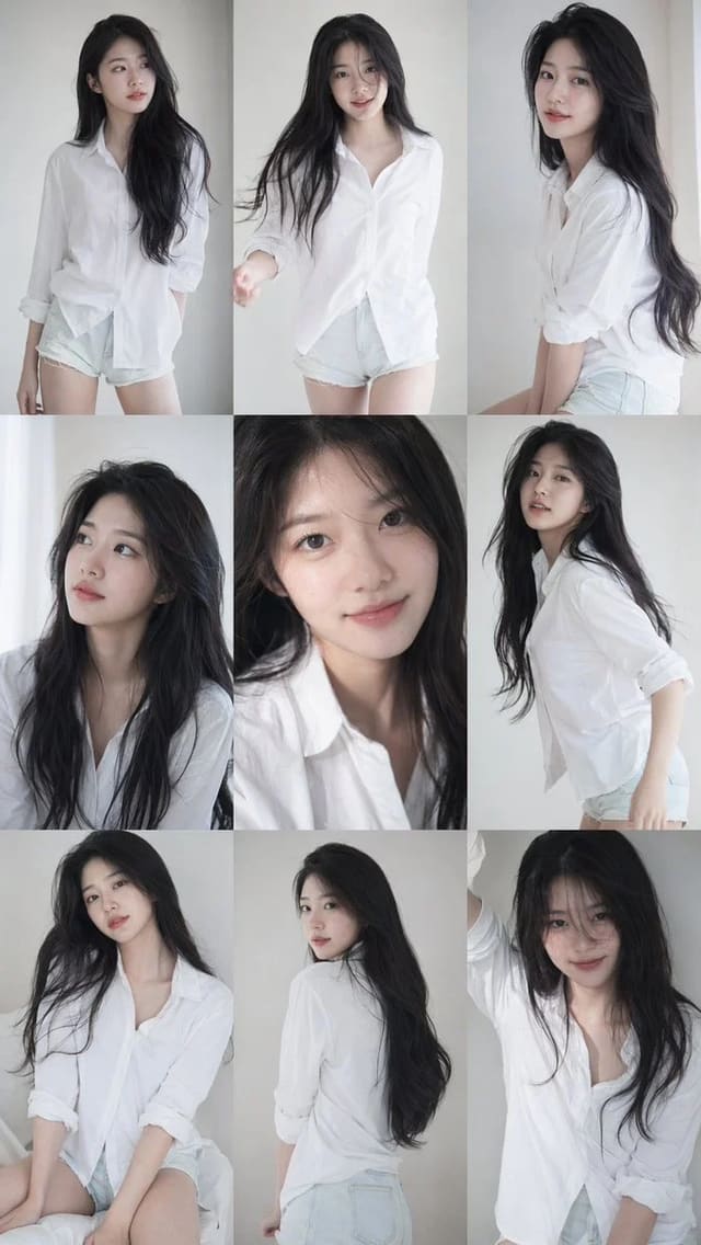 3x3 Grid Collage Portrait By GPT-Image-2