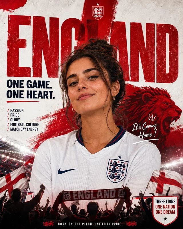 Cinematic Argentina Football Poster