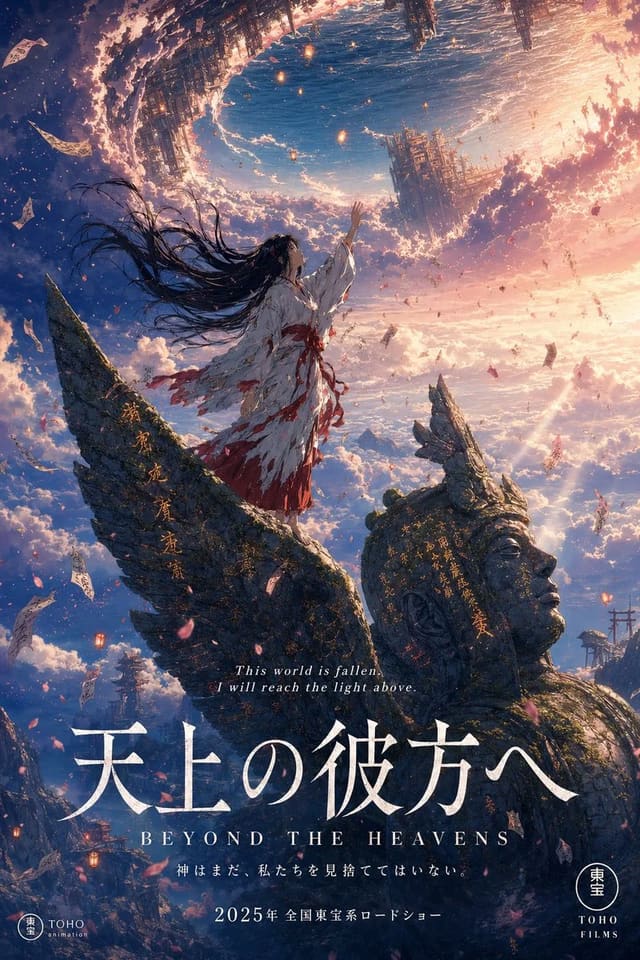 Anime Sci-Fi Mythological Movie Poster
