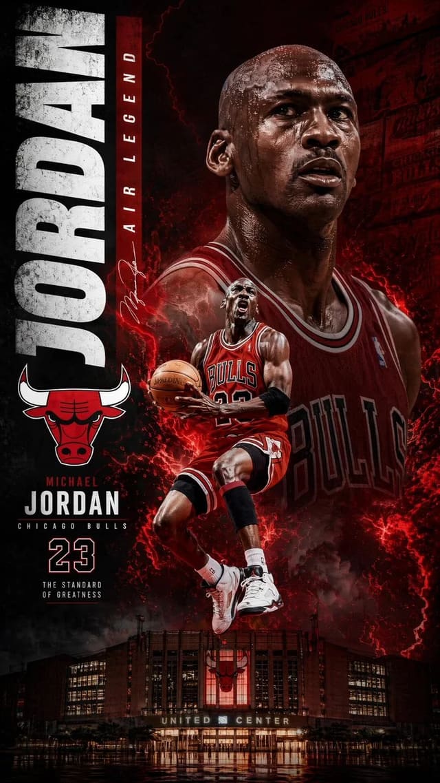 Michael Jordan Chicago Bulls Phone Wallpaper