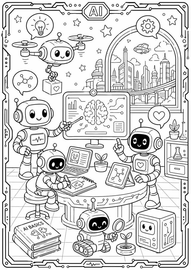 Coloring pages with GPT Image 2