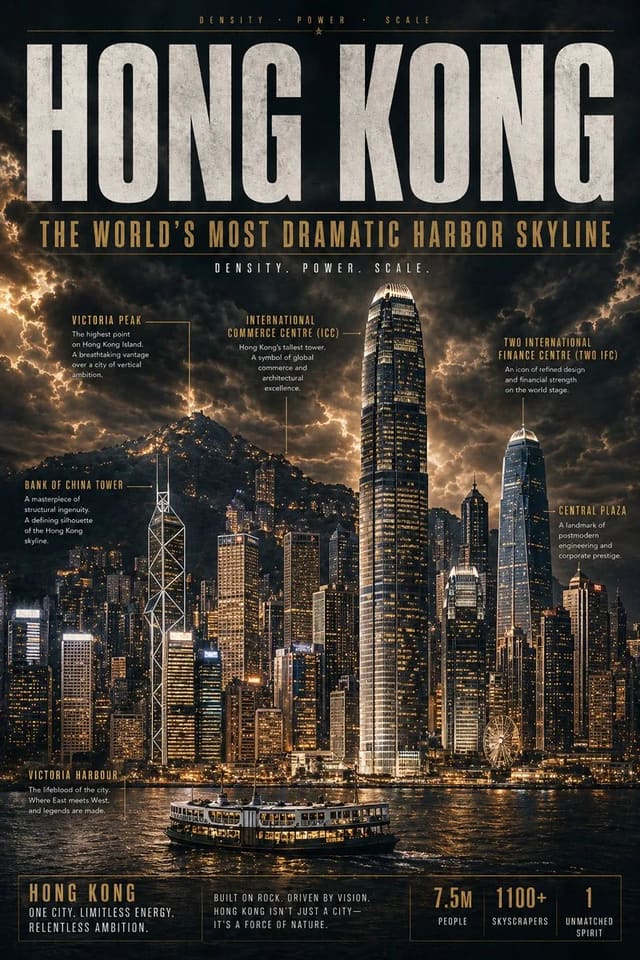 Blockbuster Editorial City Poster