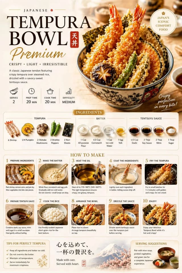 Premium Food Preparation Poster Prompt for GPT Image 2