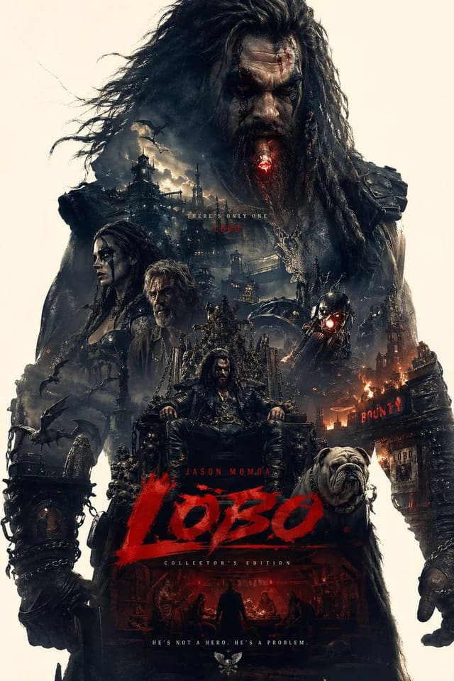 Collector's edition cinematic Lobo movie poster using GPT-Image-2