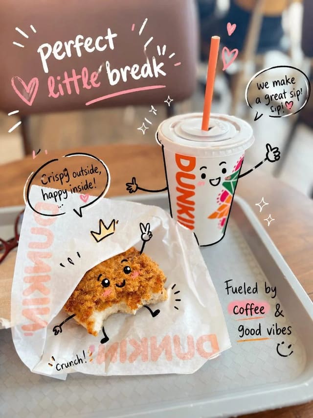 Playful Hand-Drawn Doodle Overlay on Uploaded Photo