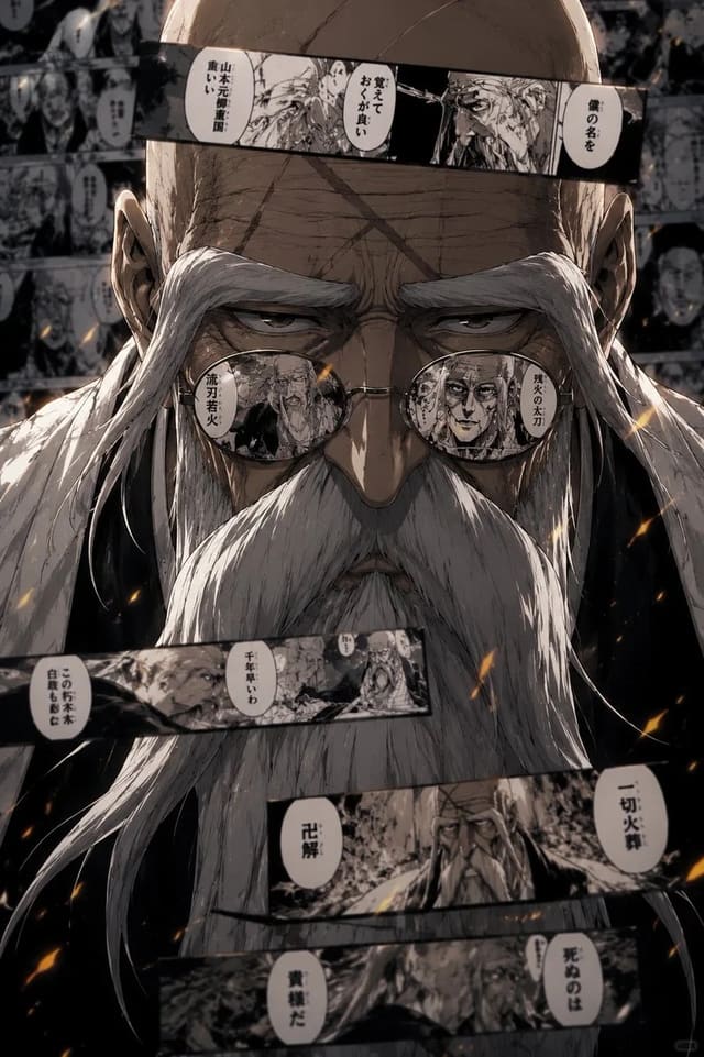 GPT-Image-2 BLEACH 风热血漫画角色海报提示词