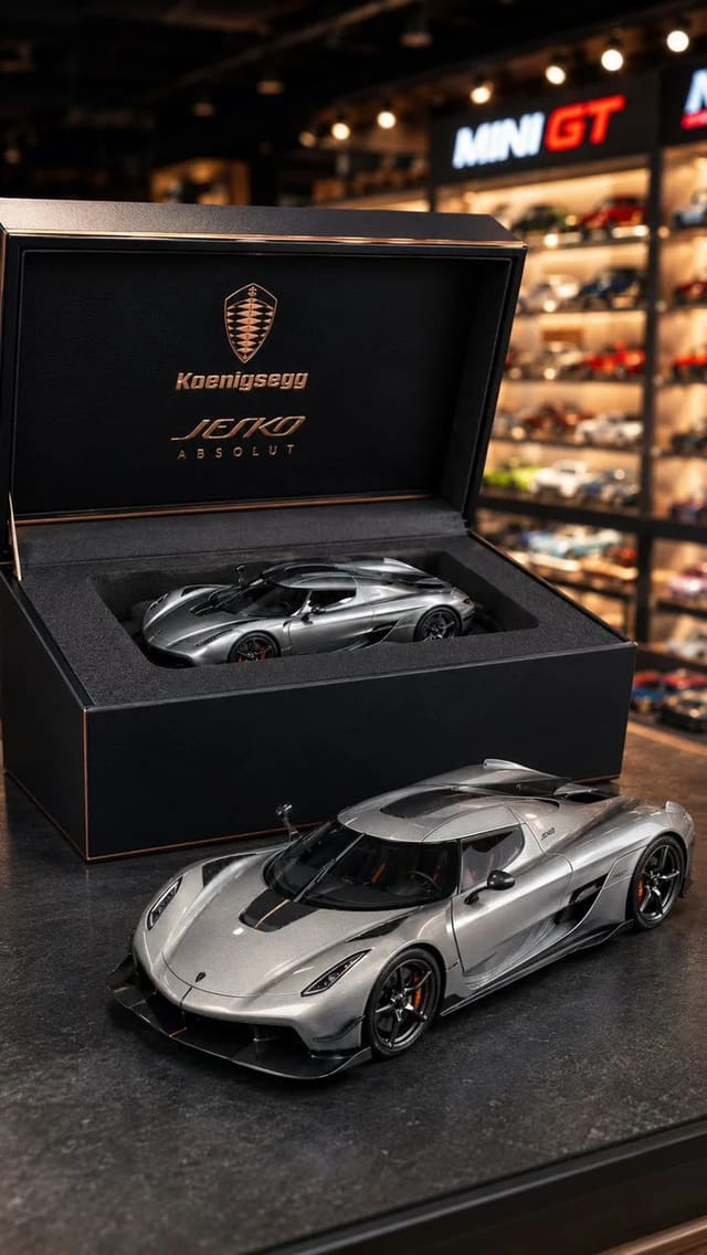 Premium diecast car toy-photography with luxury packaging