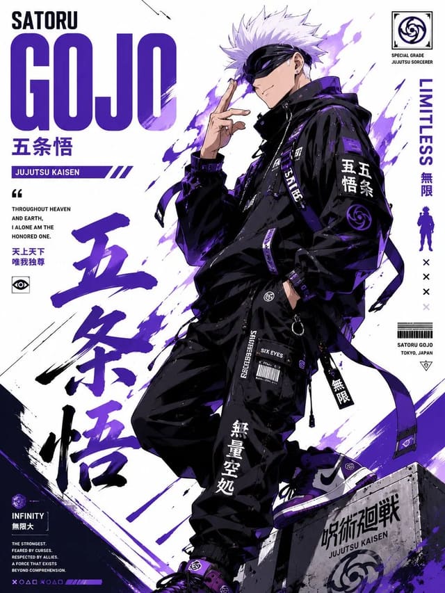 GPT Image 2 stylized anime streetwear character poster prompt