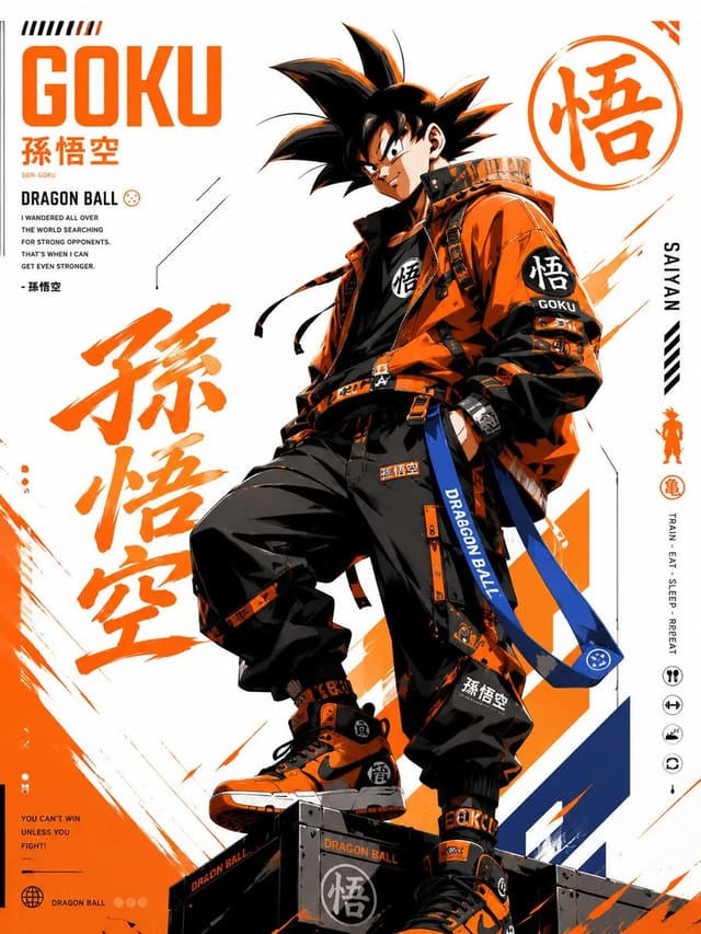 GPT Image 2 stylized anime streetwear character poster prompt
