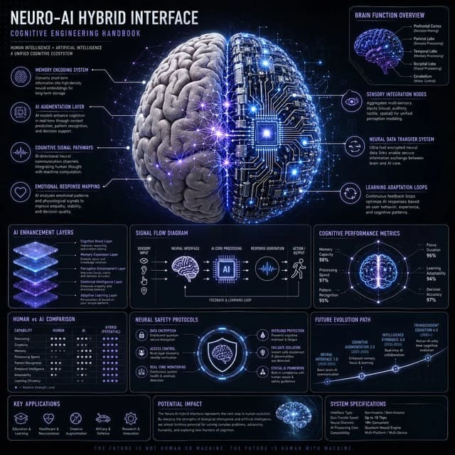 Neuro-AI Hybrid System Infographic