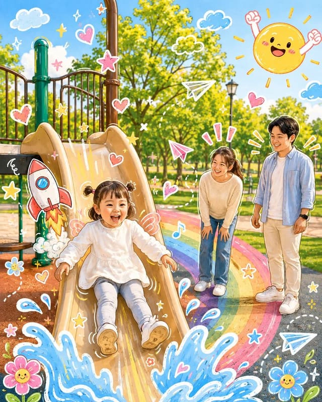 GPT Image 2 图片转可爱卡通涂鸦风提示词