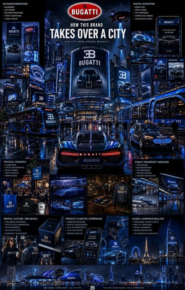 Cinematic brand city takeover poster prompt for GPT Image 2