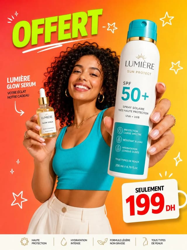 GPT-Image-2 Beauty Sunscreen Advertisement