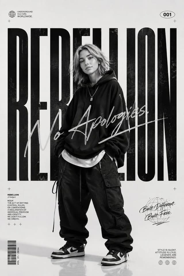 GPT Image 2 Streetwear Editorial Poster Prompt
