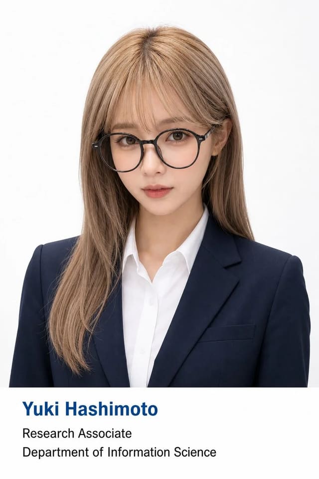 美式商务证件照生成模板