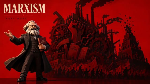 Absurdism Albert Camus 3D Poster Prompt