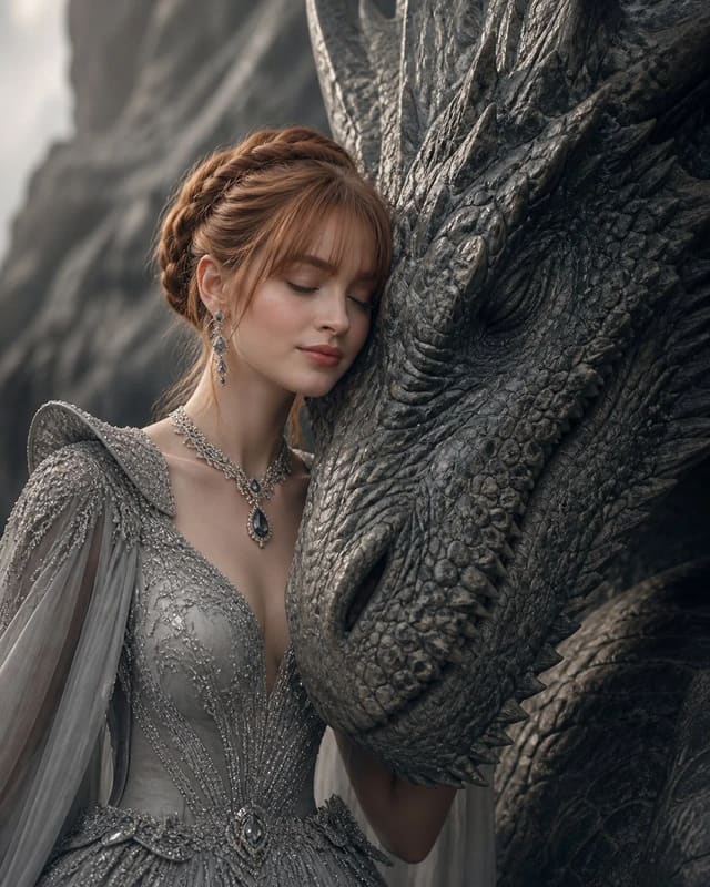Mother of the Dragon Couture Portrait