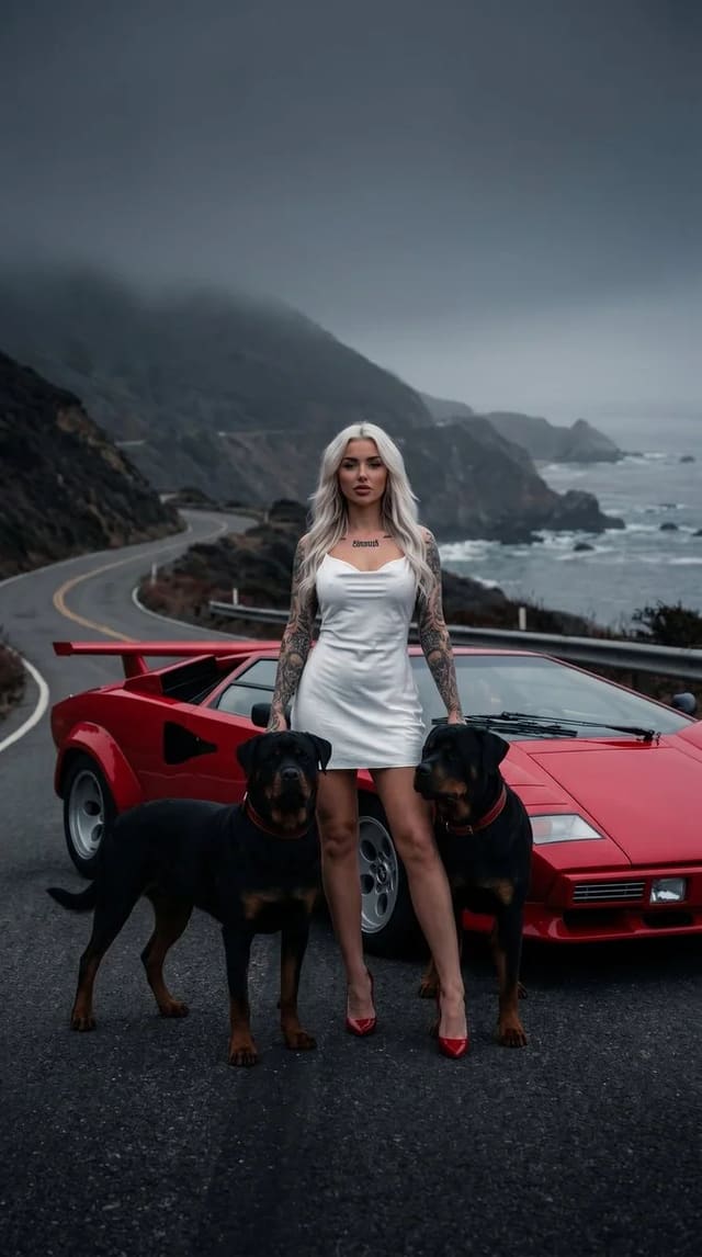 Let's make a ride with dogs