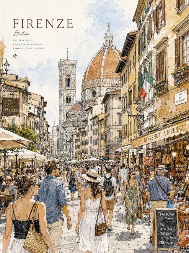 GPT-Image-2 watercolor travel poster prompt