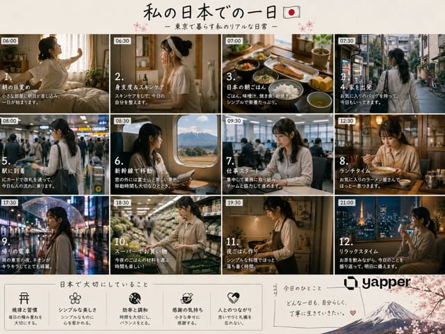 A Day in the Life of a Japanese Woman