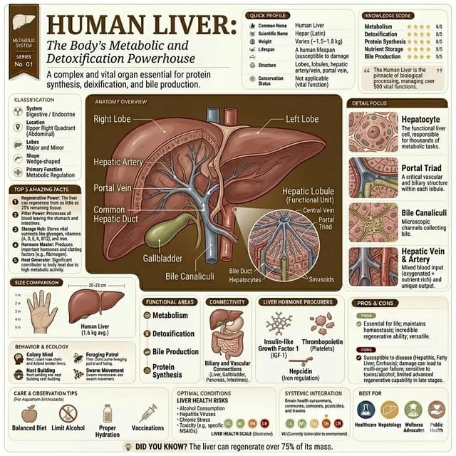 Educational Encyclopedia Style Infographic Poster