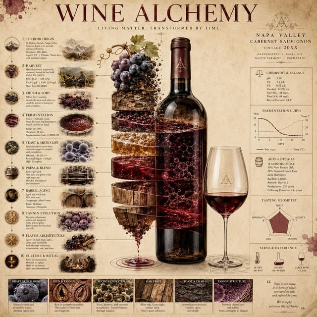 GPT Image 2 fermentation alchemy poster prompt for drinks