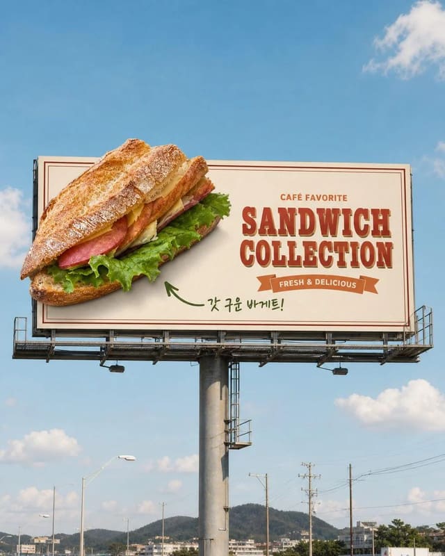 GPT-Image-2 Cheesecake Roadside Billboard Prompt