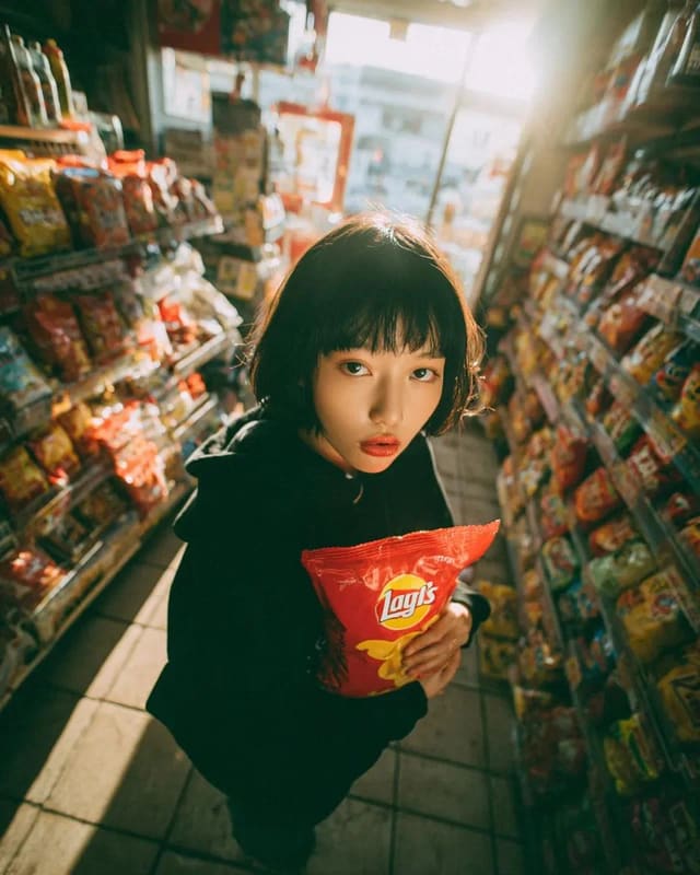 GPT-Image-2 convenience store portrait prompt