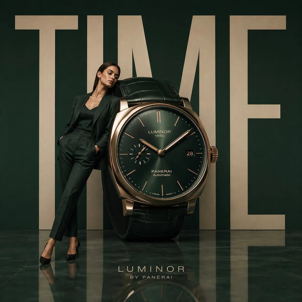 Minimalist Luxury Watch Campaign