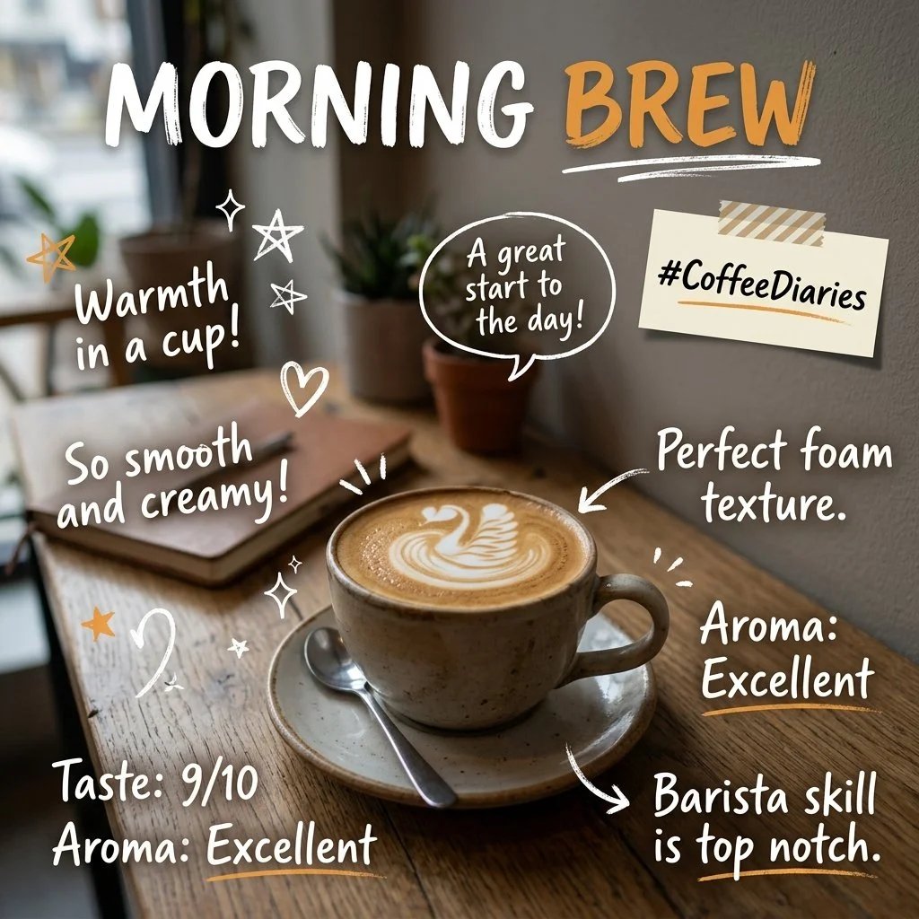 For Coffee Diaries ☕