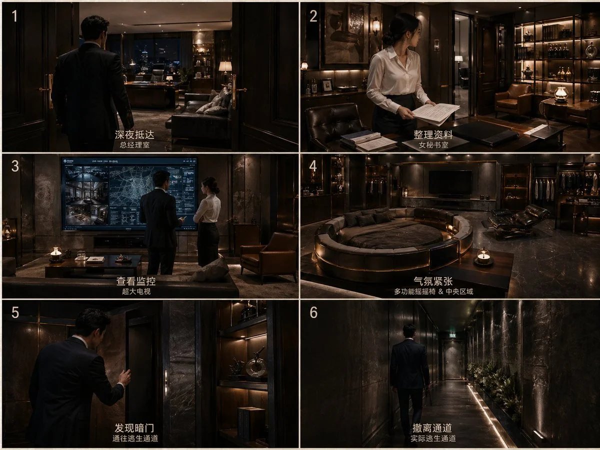 按户型生成装修效果图、概念图和剧情图