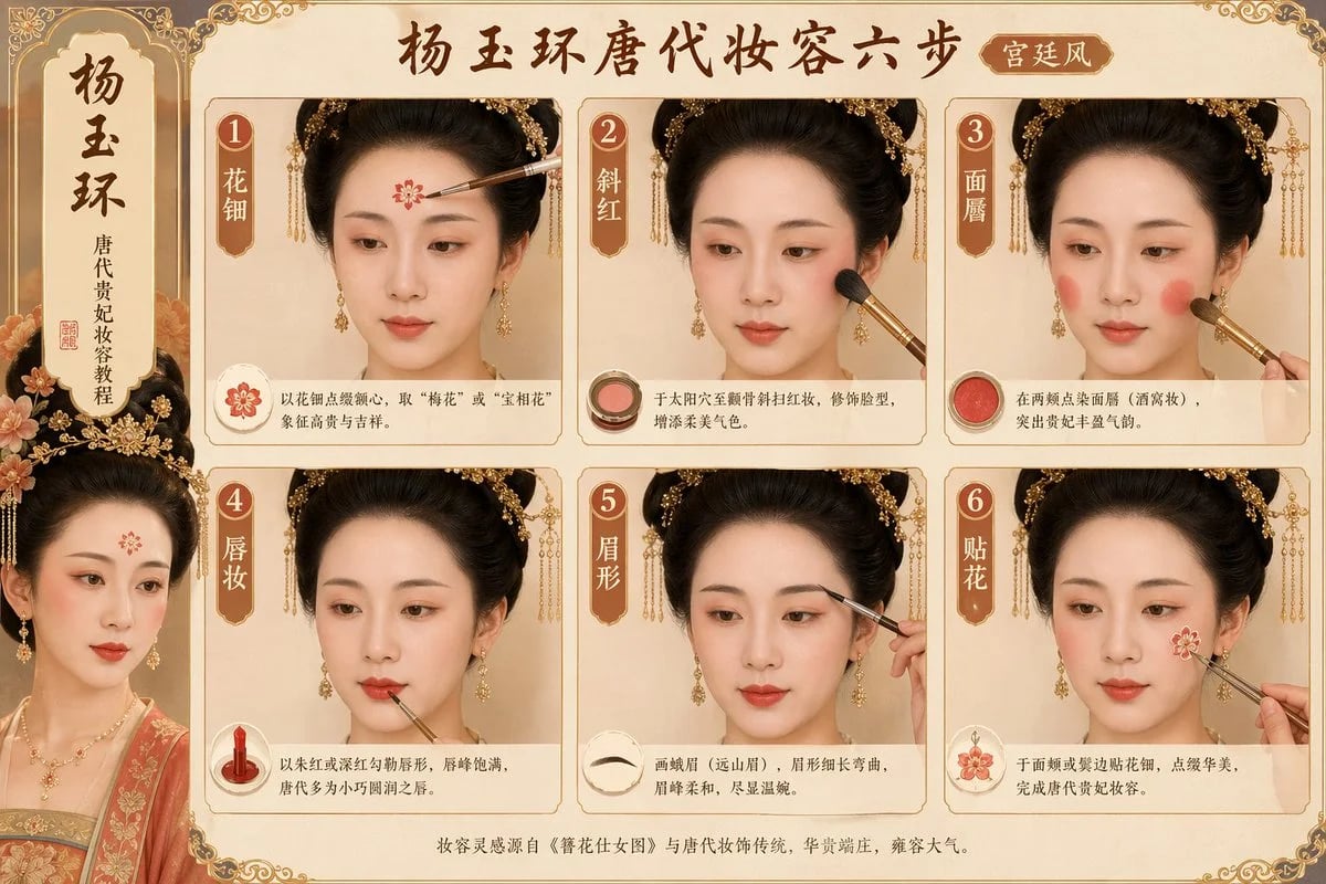 杨玉环唐妆