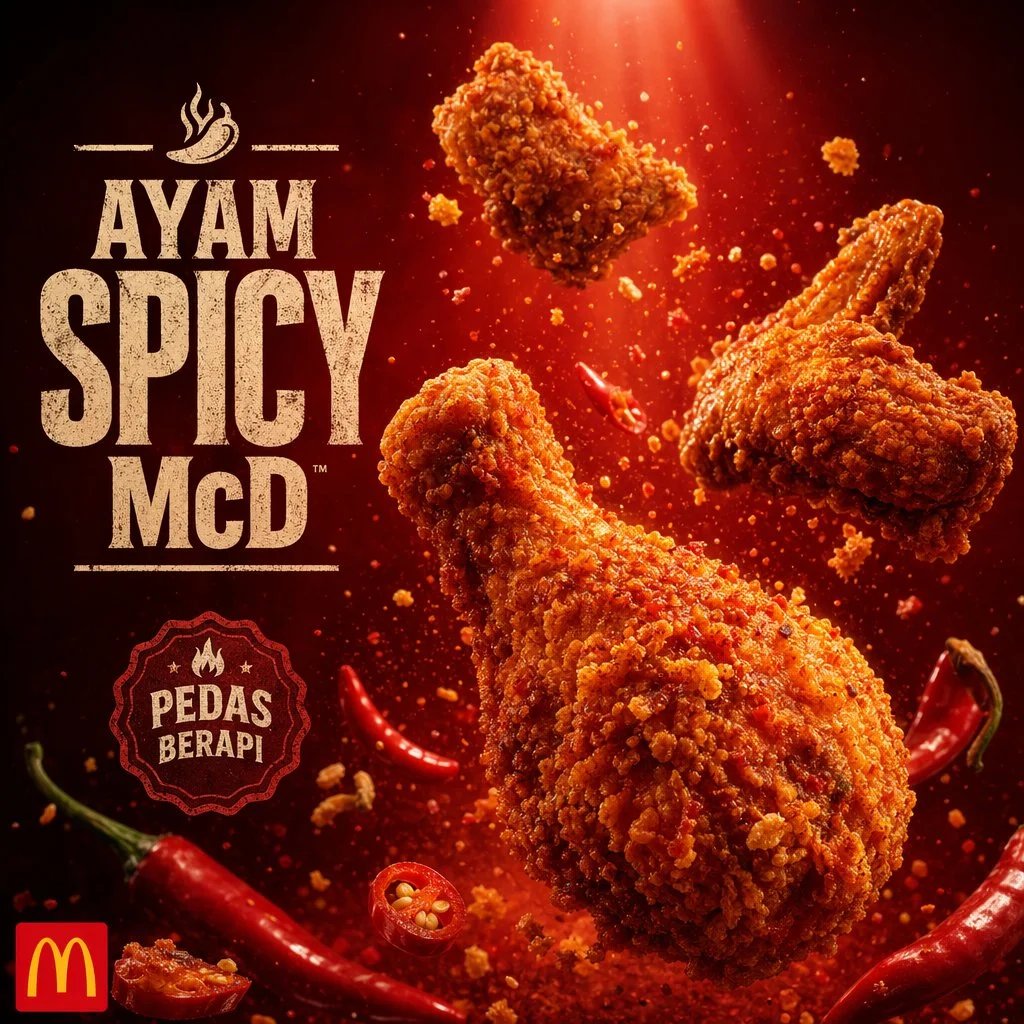 Cinematic Fried Chicken Bucket Advertisement