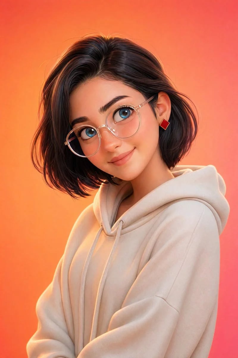 Stylized 3D Character Portrait