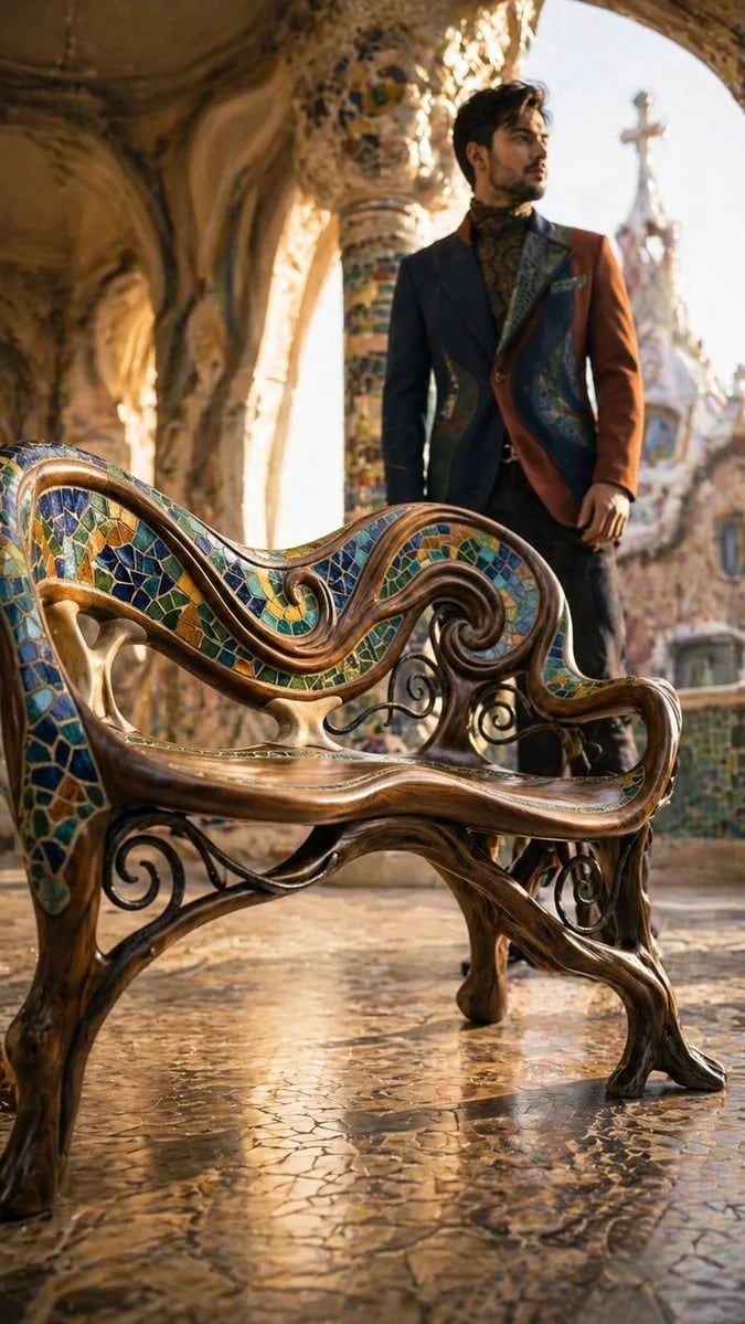 Luxury Gaudí-Inspired Furniture Concepts