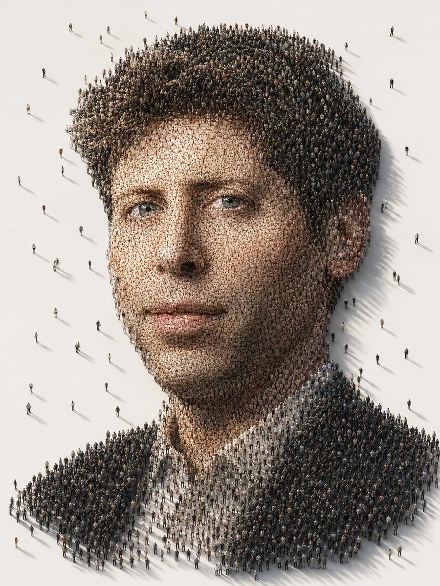 概念人群肖像图｜Conceptual Crowd Portrait