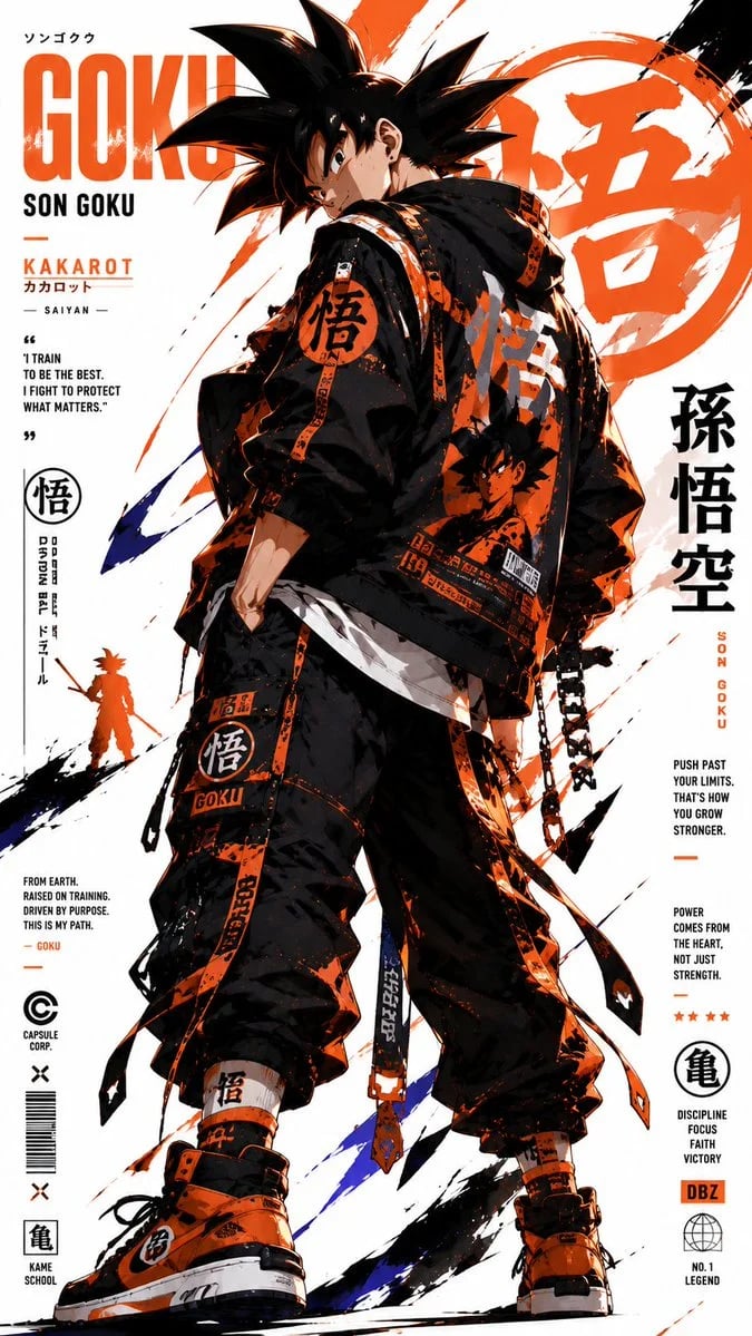 GPT Image 2 Anime Techwear Character Poster Prompt