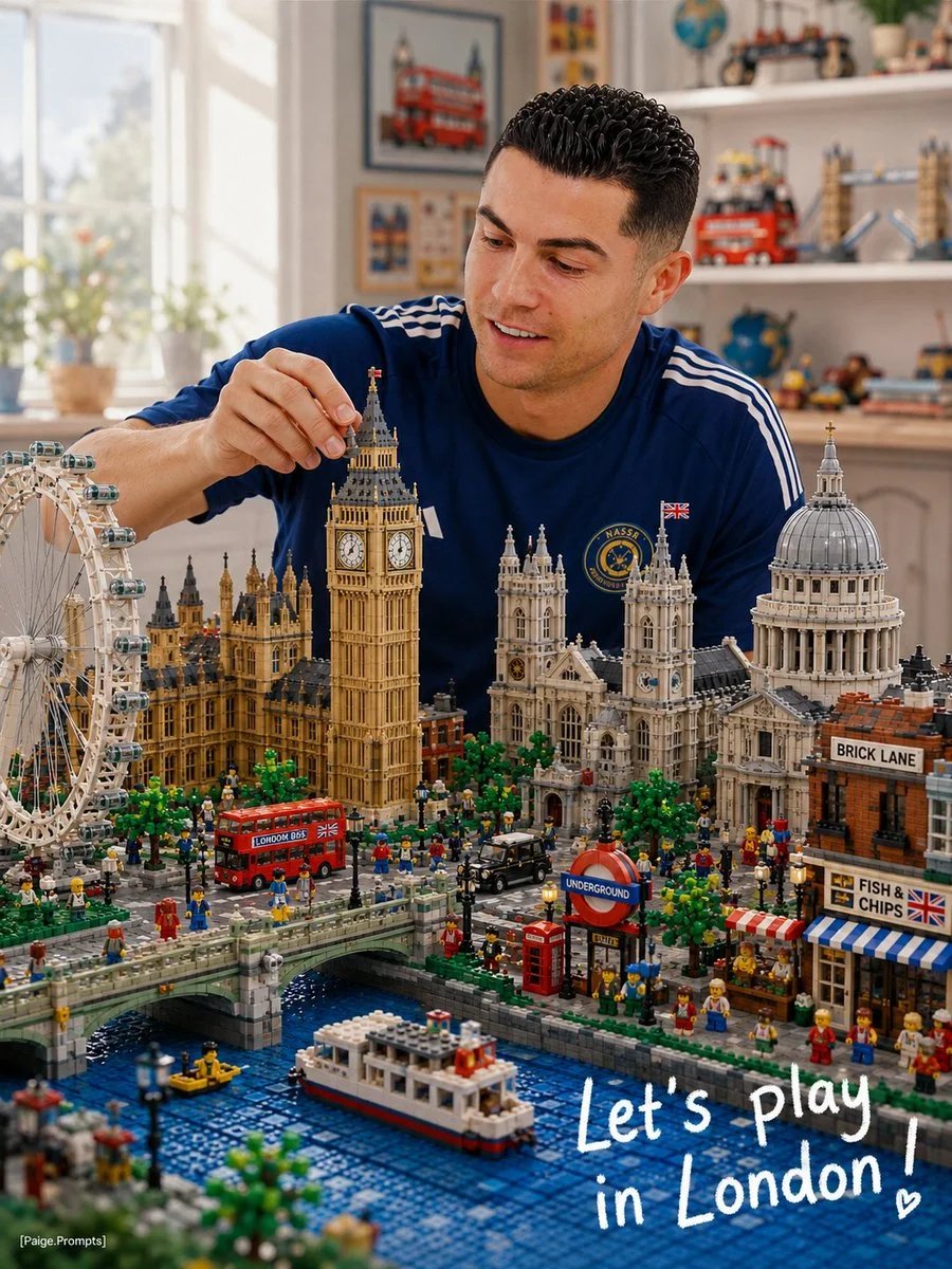 GPT Image 2 prompt for LEGO-style miniature city diorama