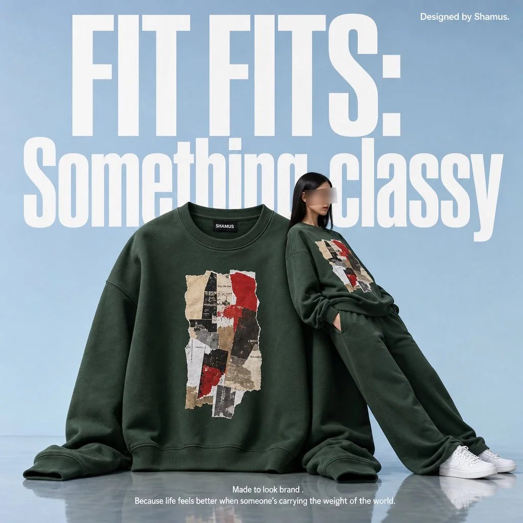 Classy Editorial Streetwear Poster