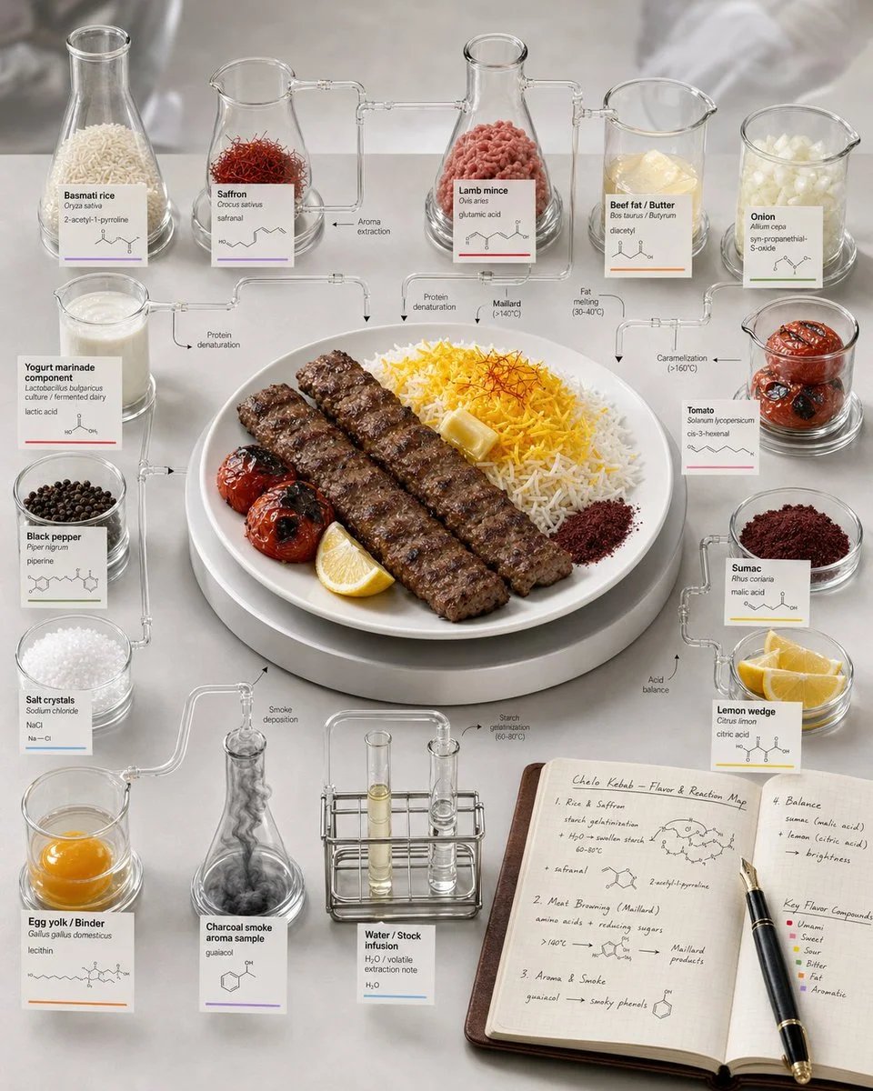 Food Chemistry Lab Diorama Prompt for GPT Image 2