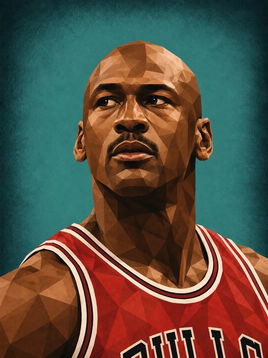 Low-poly geometric celebrity portrait prompt for GPT-Image-2