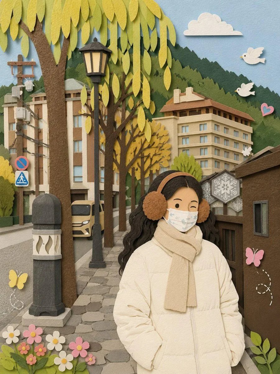 GPT Image 2 paper craft style recreation prompt