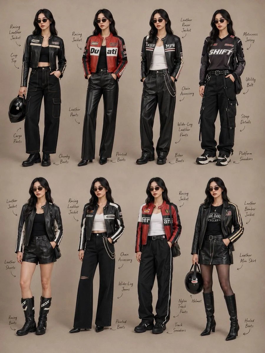 Minimalist Neutral Fashion Lookbook Collage