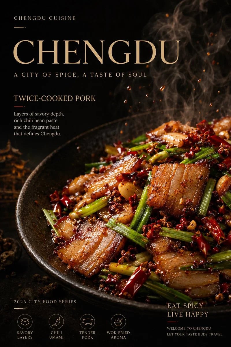 GPT-Image-2 Chengdu Cuisine Cinematic Food Poster Prompt