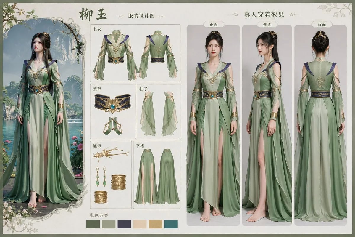 用 GPT-Image-2 拆解角色服装并生成穿搭效果
