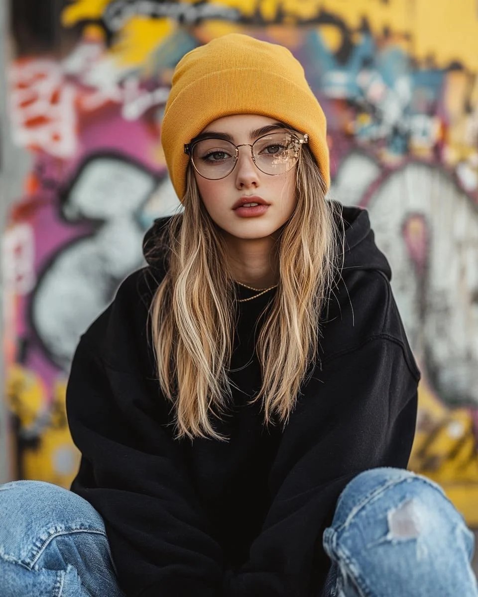 Cinematic Urban Streetwear Portrait