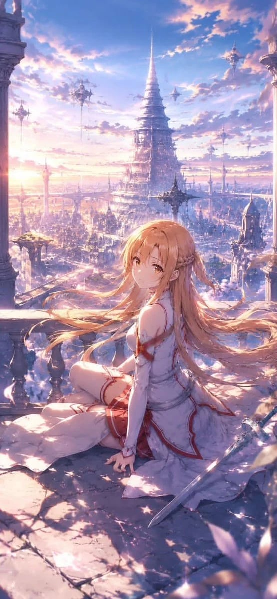 GPT-Image-2 Anime Fantasy Balcony Illustration Prompt
