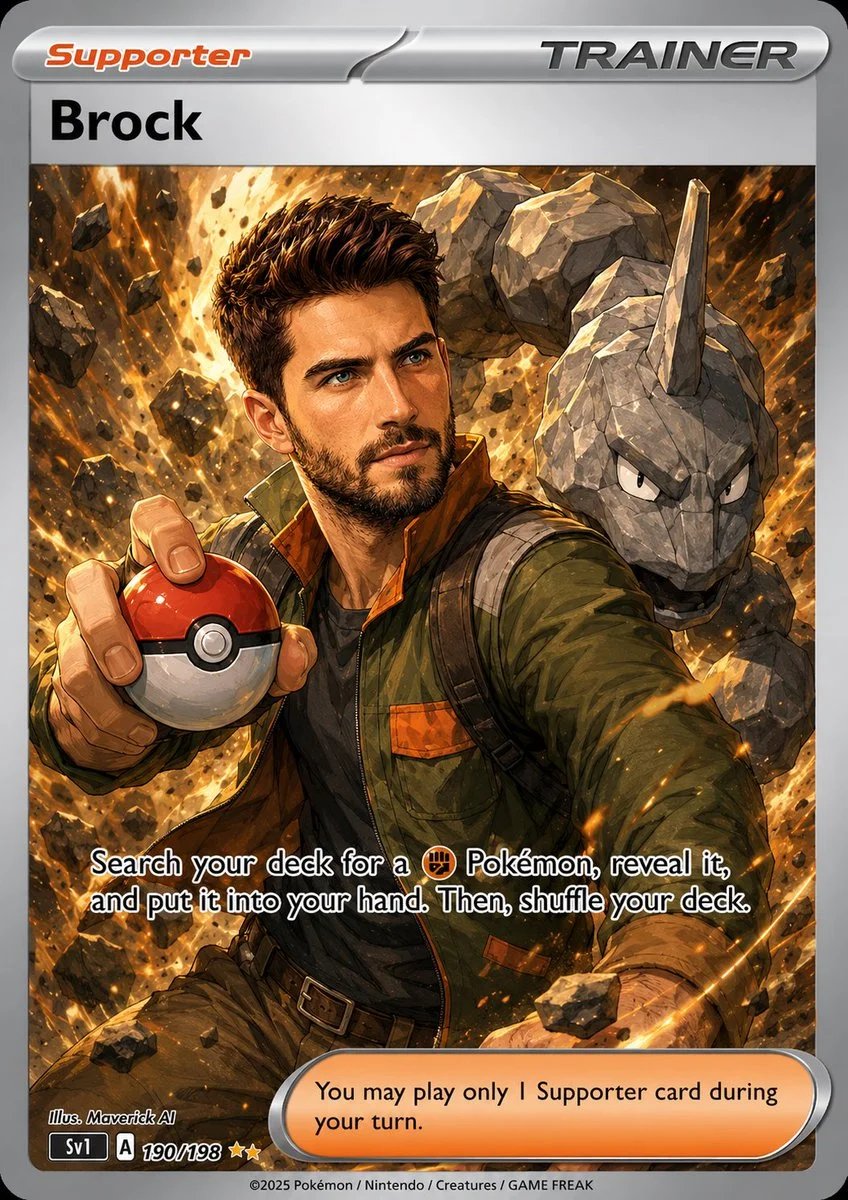 Anime Pokémon TCG Trainer Card Prompt for GPT Image 2